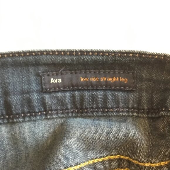 Citizens of Humanity Jeans Ava Women's Size 26 Low Rise Straight Leg Medium Wash - Picture 5 of 12